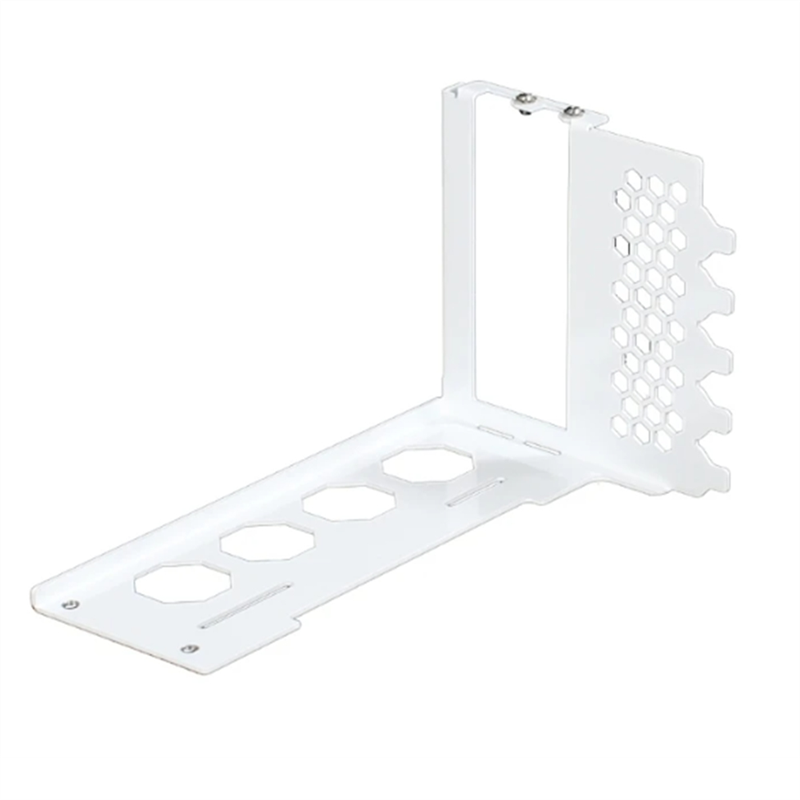 Vertical GPU Mount Bracket Graphics Card Holder, Video Card VGA Support Rack Metal Support for DIY Computer Easy Install Easy to Use (B)