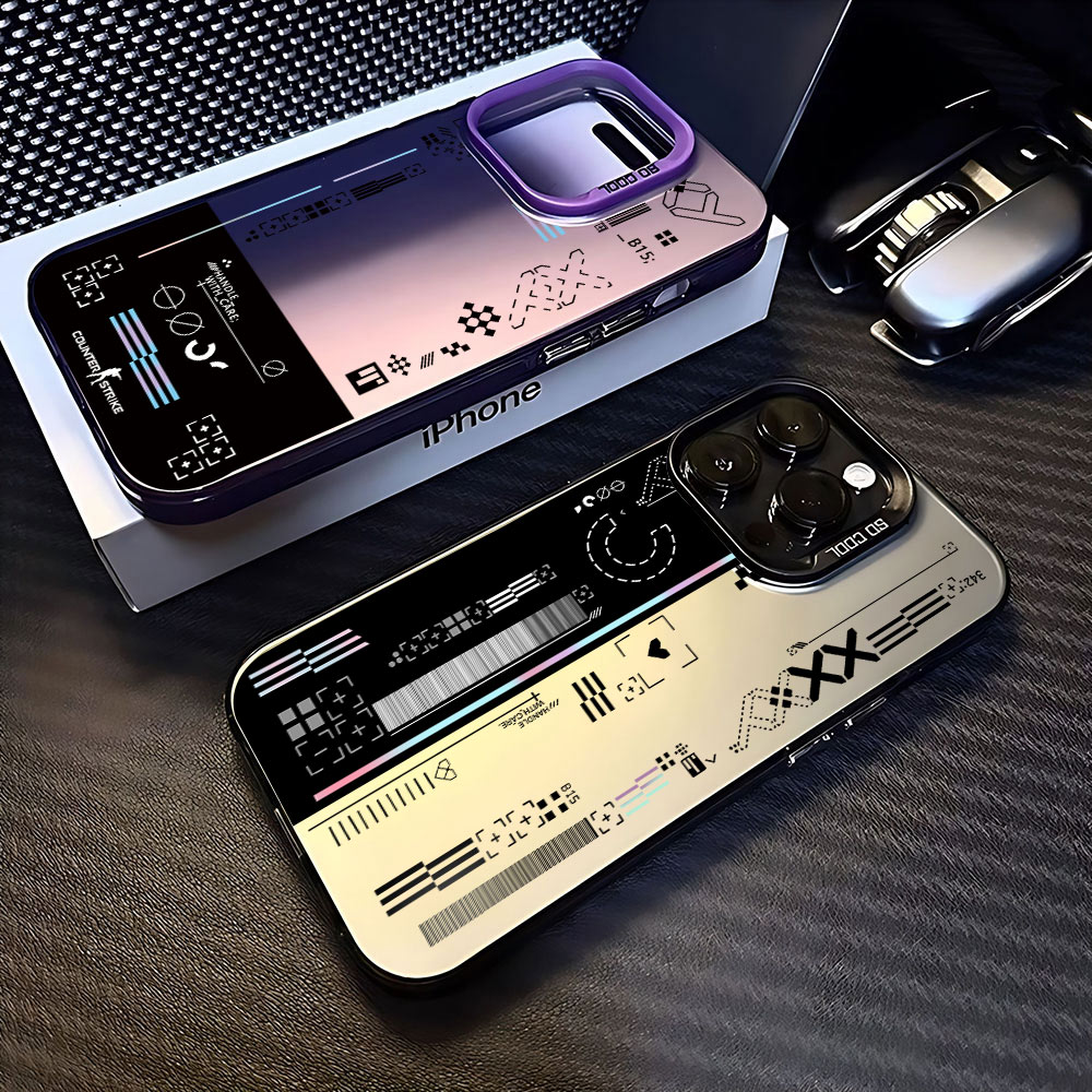 Hot Fashion Game CS Clear GO Phone Case For iPhone 16 15 14 13 12 11 Pro Max X XR XAX 8 7 Plus Matte Shockproof Back Cover. 