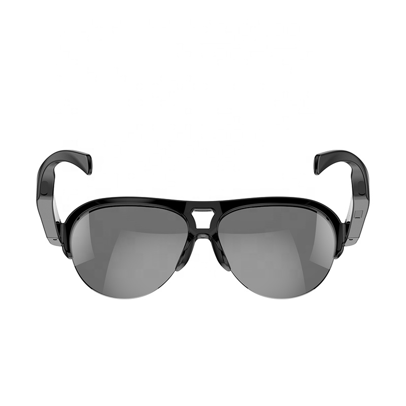 New Smart F08 Bluetooth Glasses Driving Polarized Sunglasses Bone Conduction Smart Glasses With Bluetooth. 