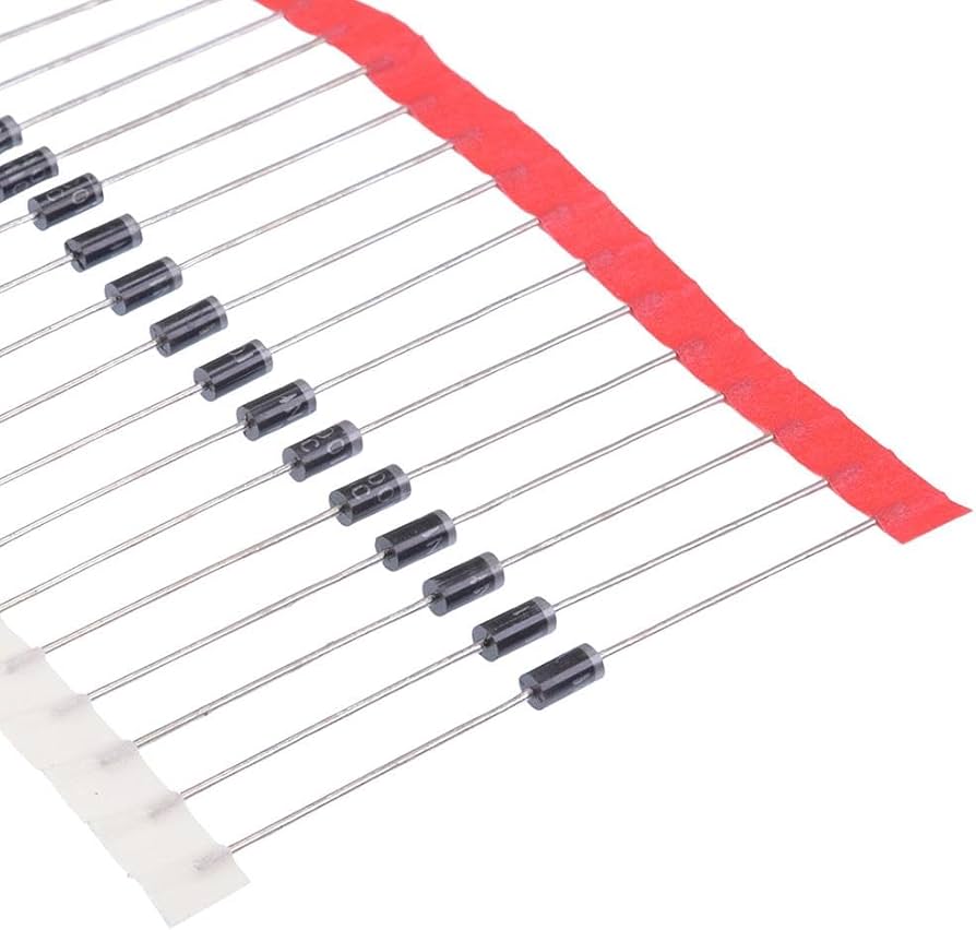 Generic 100Pcs 1N4007 In4007 4007 Mic 1A 1000V Do-41 Rectifier Diode. 