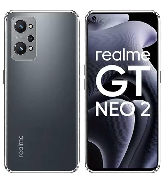 Realme Gt Neo 2 Flexible Clear Transparent Soft Tpu Back Case Cover
