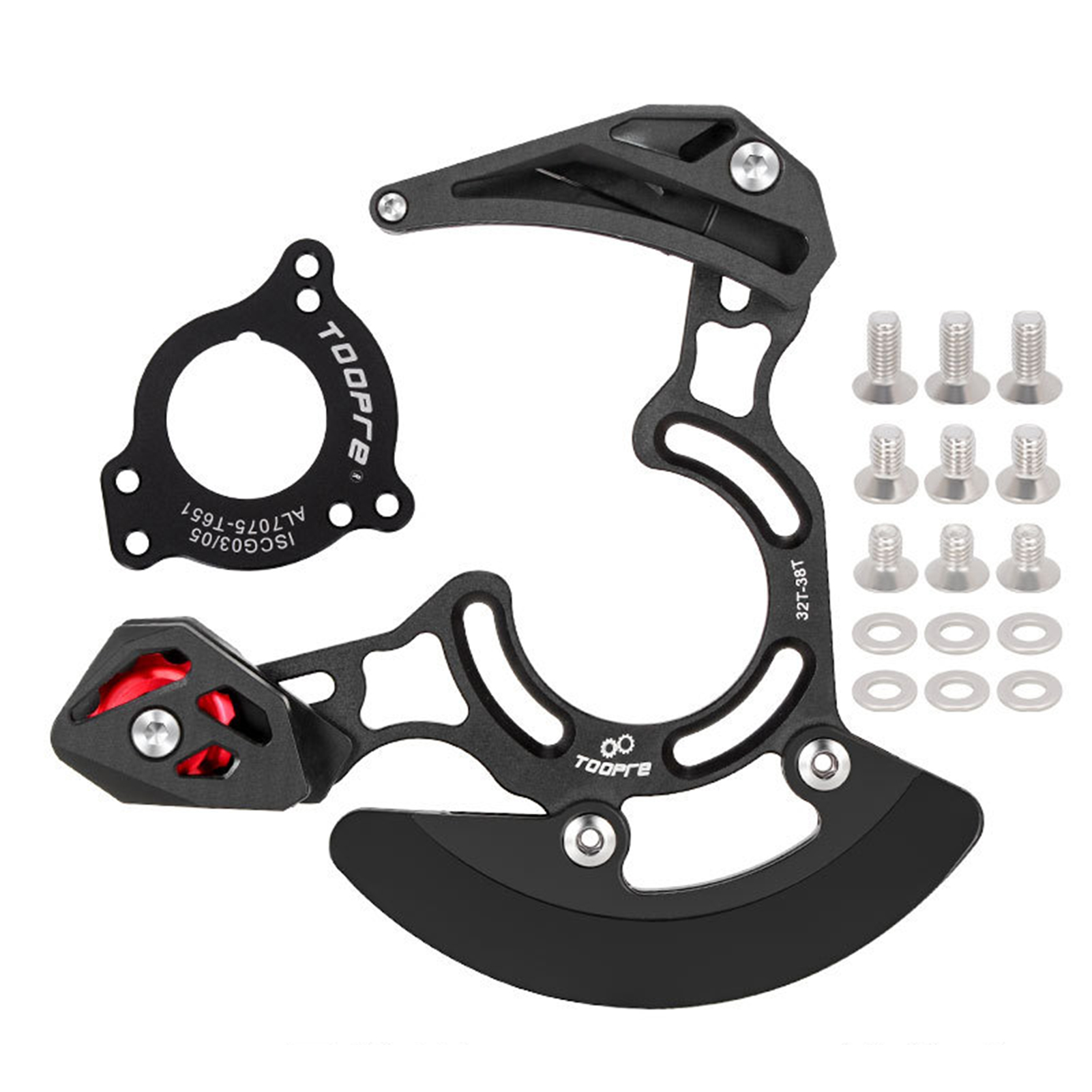 Bike Chain Deflector Guide Wheel Design Professional Disc Chain Guide. 