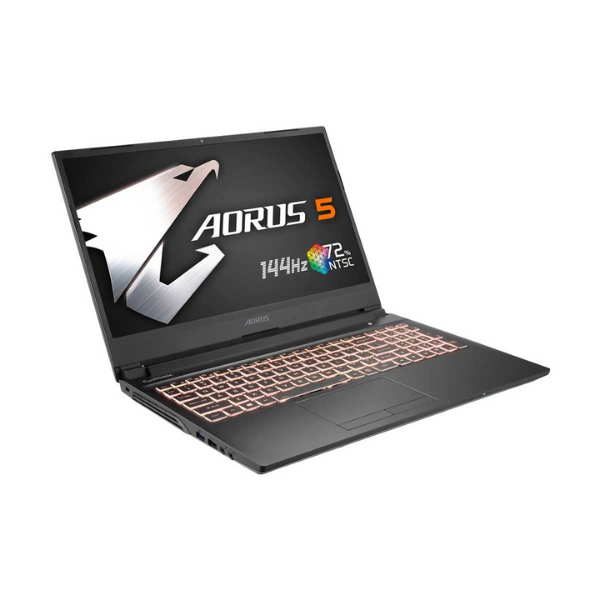 Gigabyte Aorus 5MB 10th Gen I7-10750H 2.6 To 5GHz (6C, 12T), 16GB Ram, 512NVMe SSD, 4GB DDR6 1650Ti Graphics, 15.6FHD 144Hz Gaming Laptop. 
