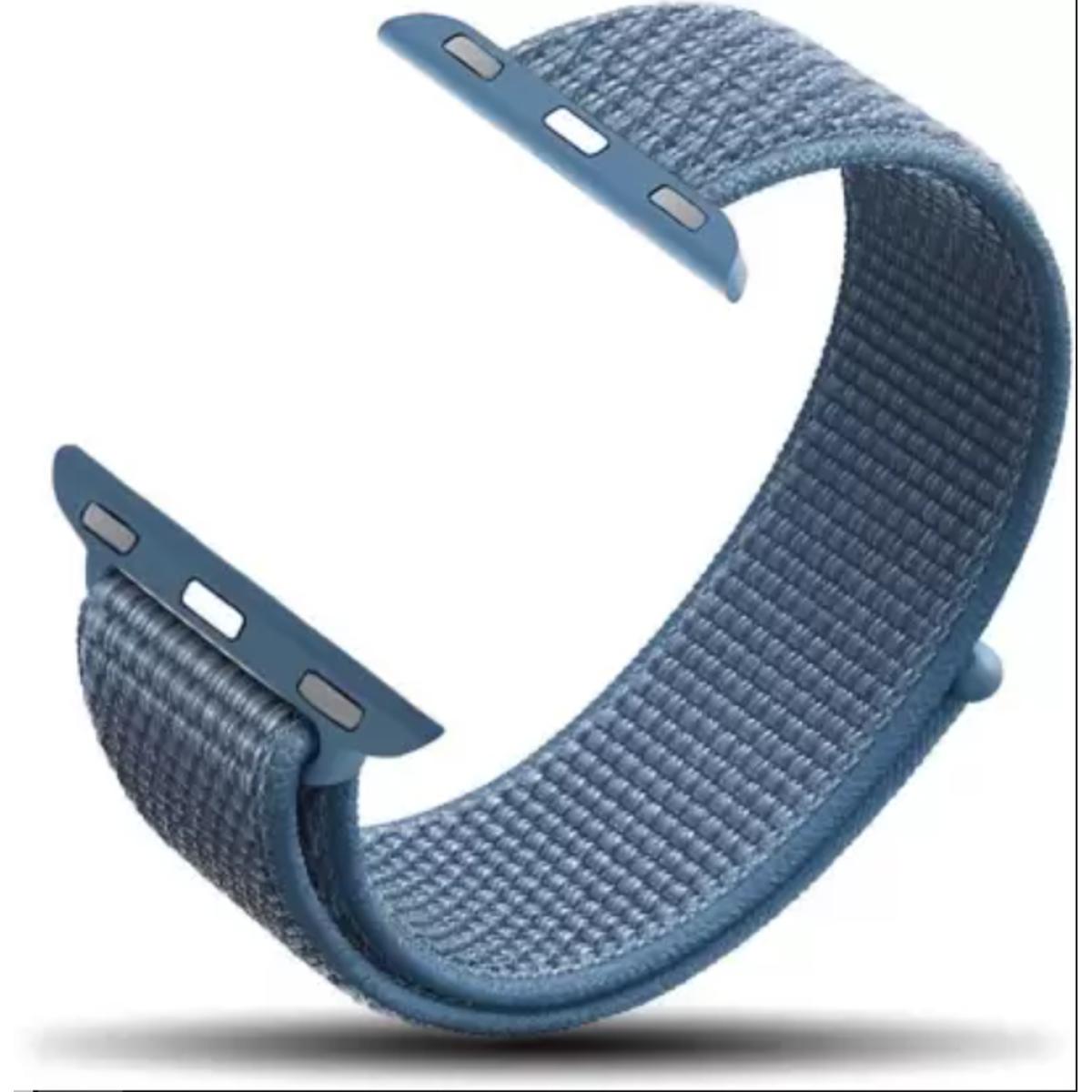 41mm Sport Woven Nylon Loop Strap for Wrist Braeclet Adjust Nylon Febric Strap for Apple Watch Series 7(41MM) SmartWatch