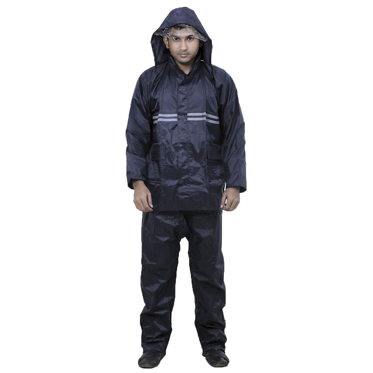 Rain coat 100% Waterproof Dark Blue 