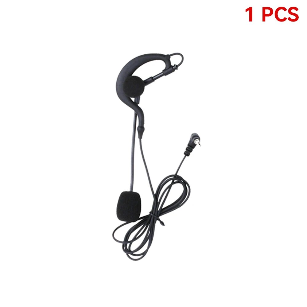 10/1PCS Referee Headset Earhook Headphone For EJEAS V6C Vnetphone FBIM 3.5mm Full Duplex Headphone Referee Intercom Accessory. 