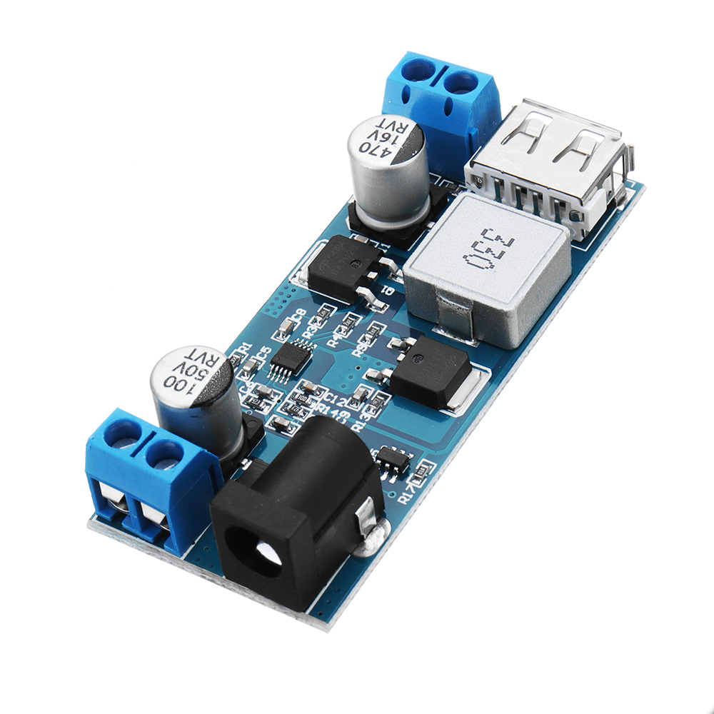 24V / 12V To 5V 5A DC-DC Buck Power Module Step Down Module Power Converter. 