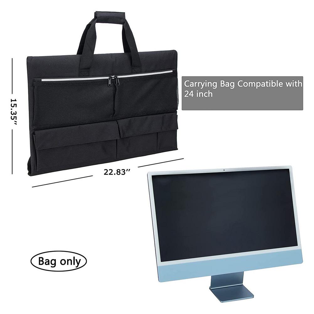 Case For Desktop Computer Carrying Case Computer Monitor Covers Waterproof Travel Storage Bag With Handle Strap. 