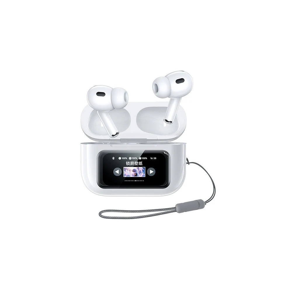 REMAX CozyPods W30N TWS Bluetooth V5.4 Airpods Pro 2nd Generation Noise-Cancelling ANC True Wireless Earbuds with Touchscreen. 