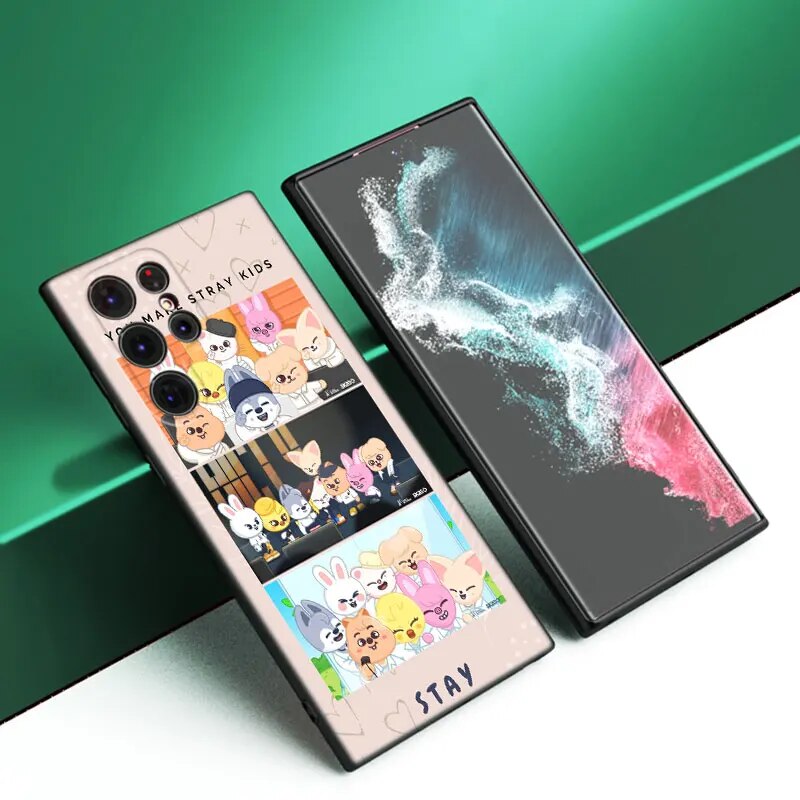 Kpop Stray kids S-skzoo Phone Case For Samsung Galaxy S23 S21 S20