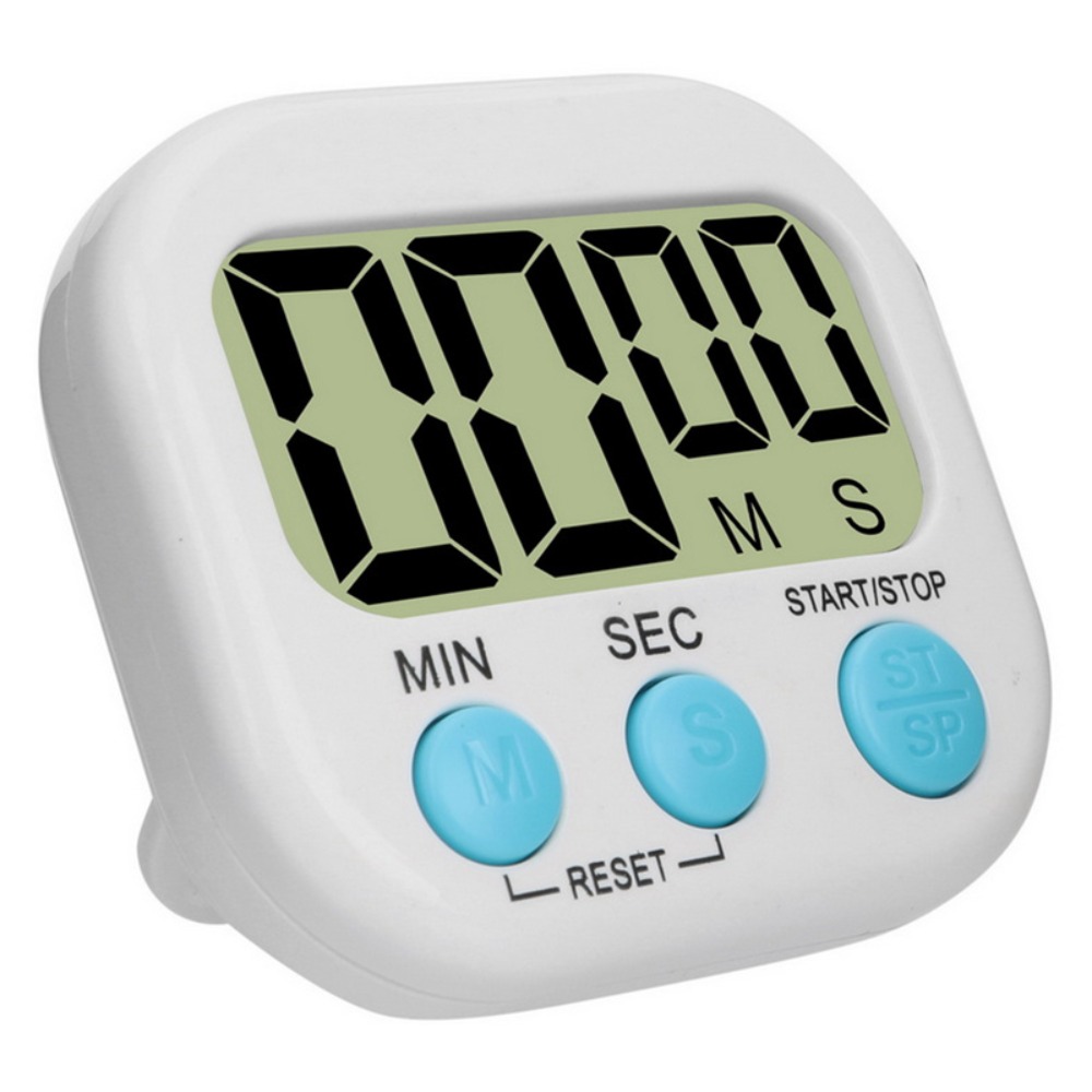 Study Magnetic Baking Counter Alarm Clock Shower Digital Timer Kitchen Timer Cooking Timer LED Timer. 