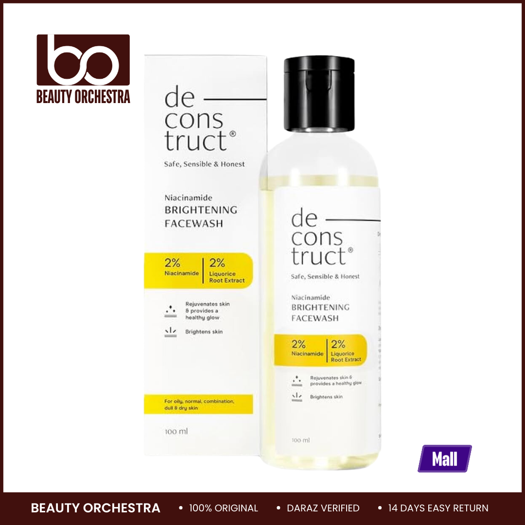 Deconstruct Niacinamide Brightening Face Wash - 100ml