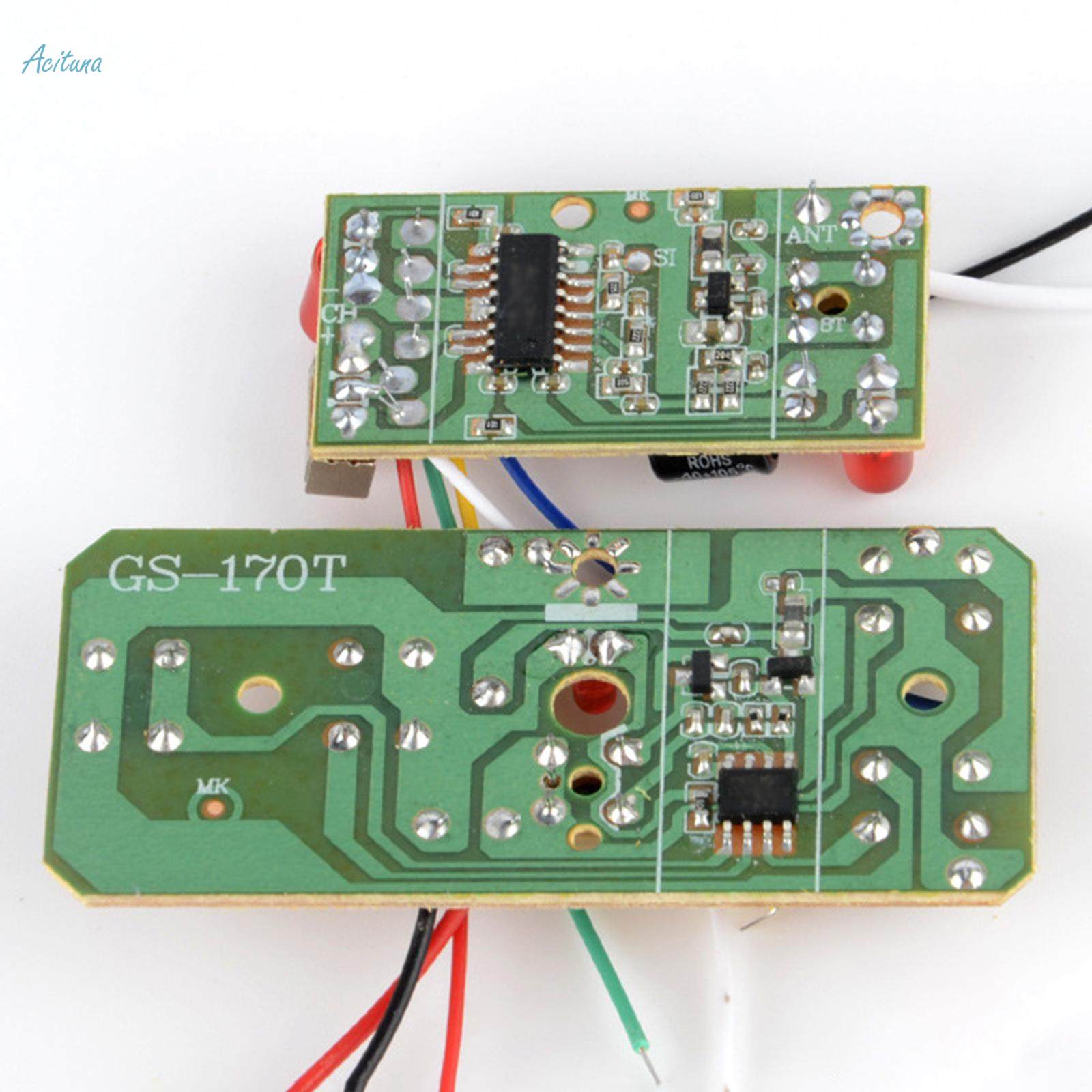 2Pcs Receiver Board Remote Control 27MHz Circuit PCB for RC Car