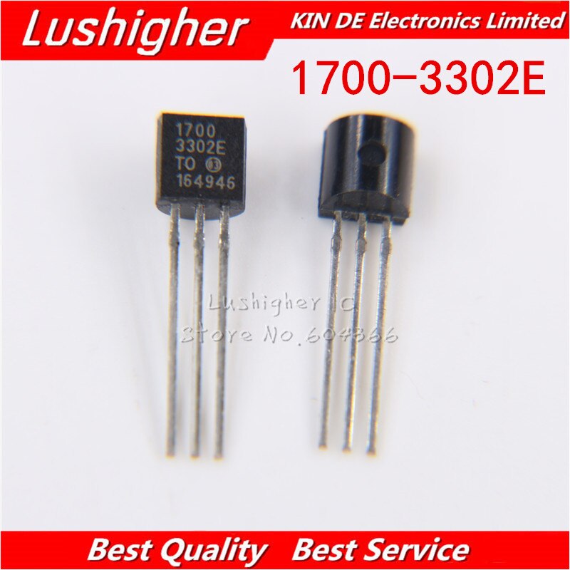 10 পিস MCP1700-3302E to92 MCP1700-3302E/থেকে mcp1700 3302e. 