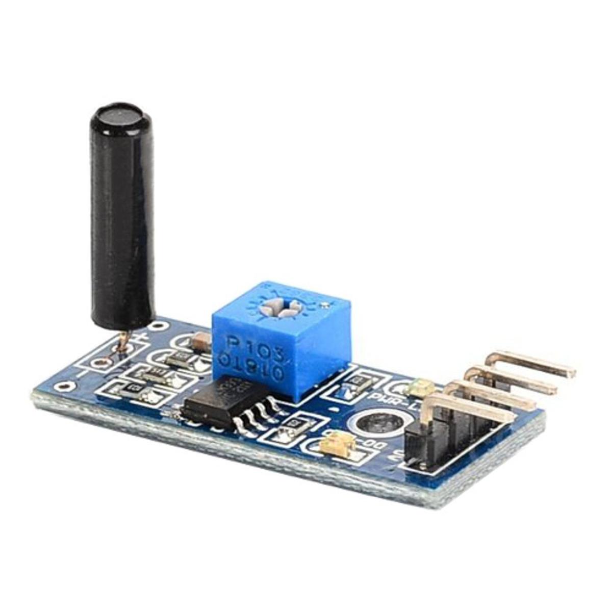 SW-18010P 1801P Vibration Sensor Switches Module DC 3V 5V Normally Open Sensitivity Vibration Sensor Switch Module Alarm Trigger Movement Sensor LM393 Digital Analog For Arduino