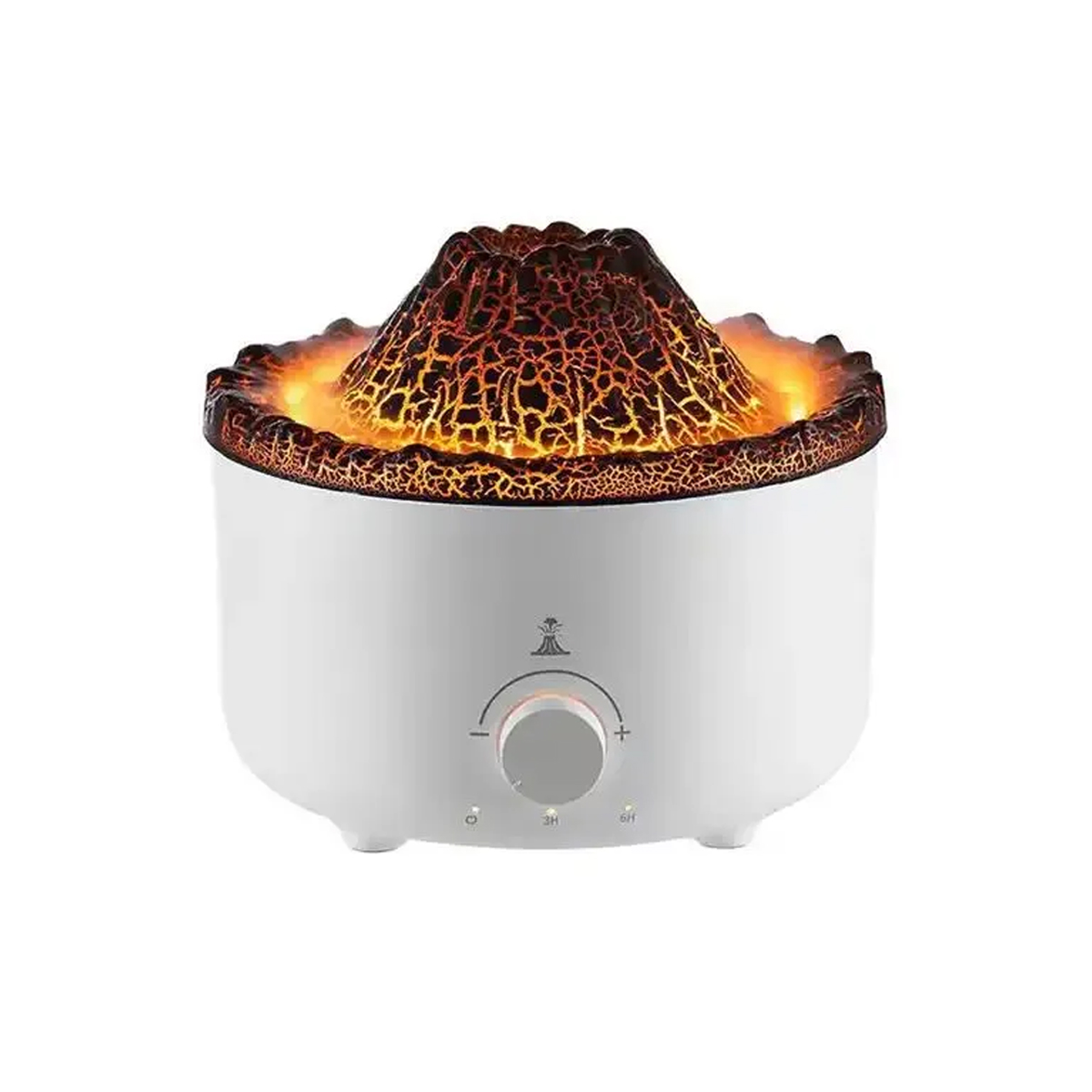 Volcano Jellyfish Humidifier With Led Light Flame Humidifier Aroma Diffuser With Remote Control. 