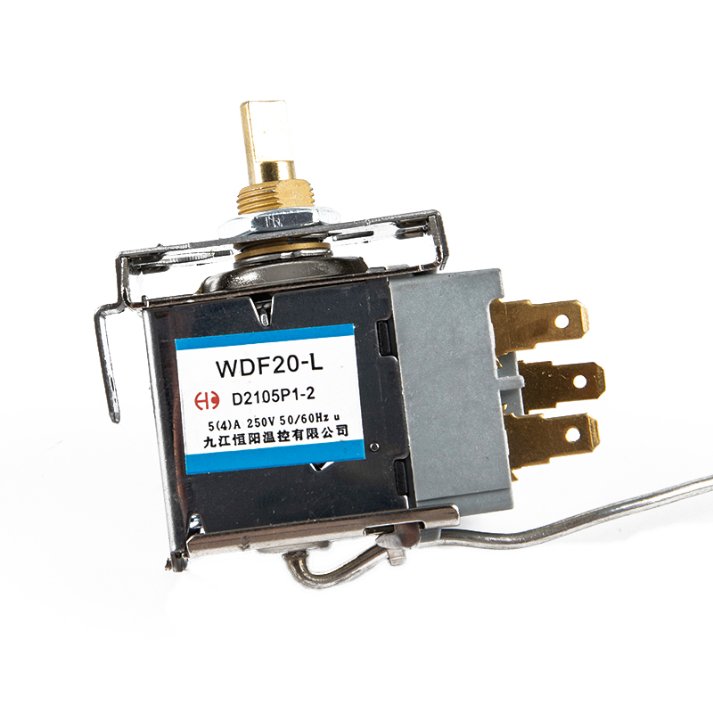 1pc Wdf18/19/20/22/24-K Refrigerator Parts Thermostat Household 250v Metal Temperature Controller. 