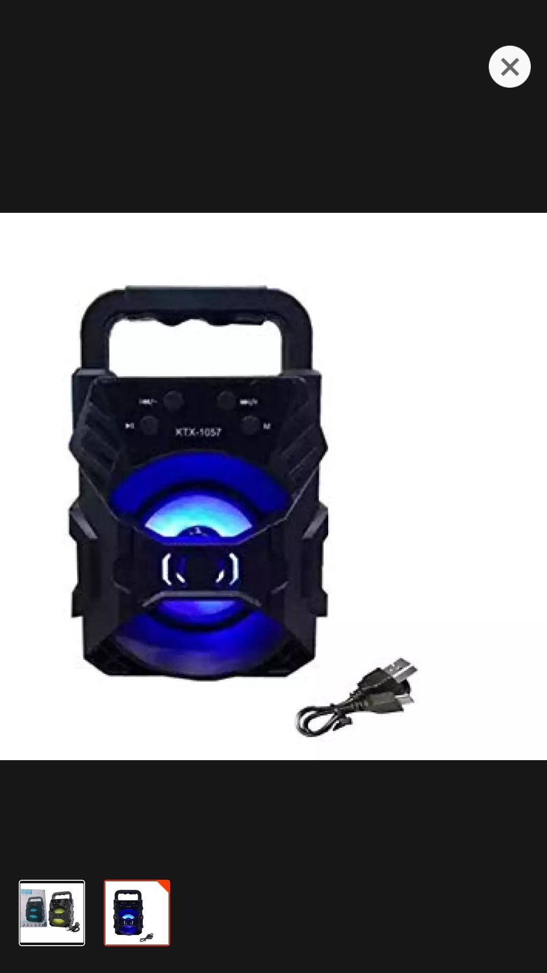 Bluetooth Speaker KTS 1057 Wirless protable Speaker with microSd card slot and usb slot. 
