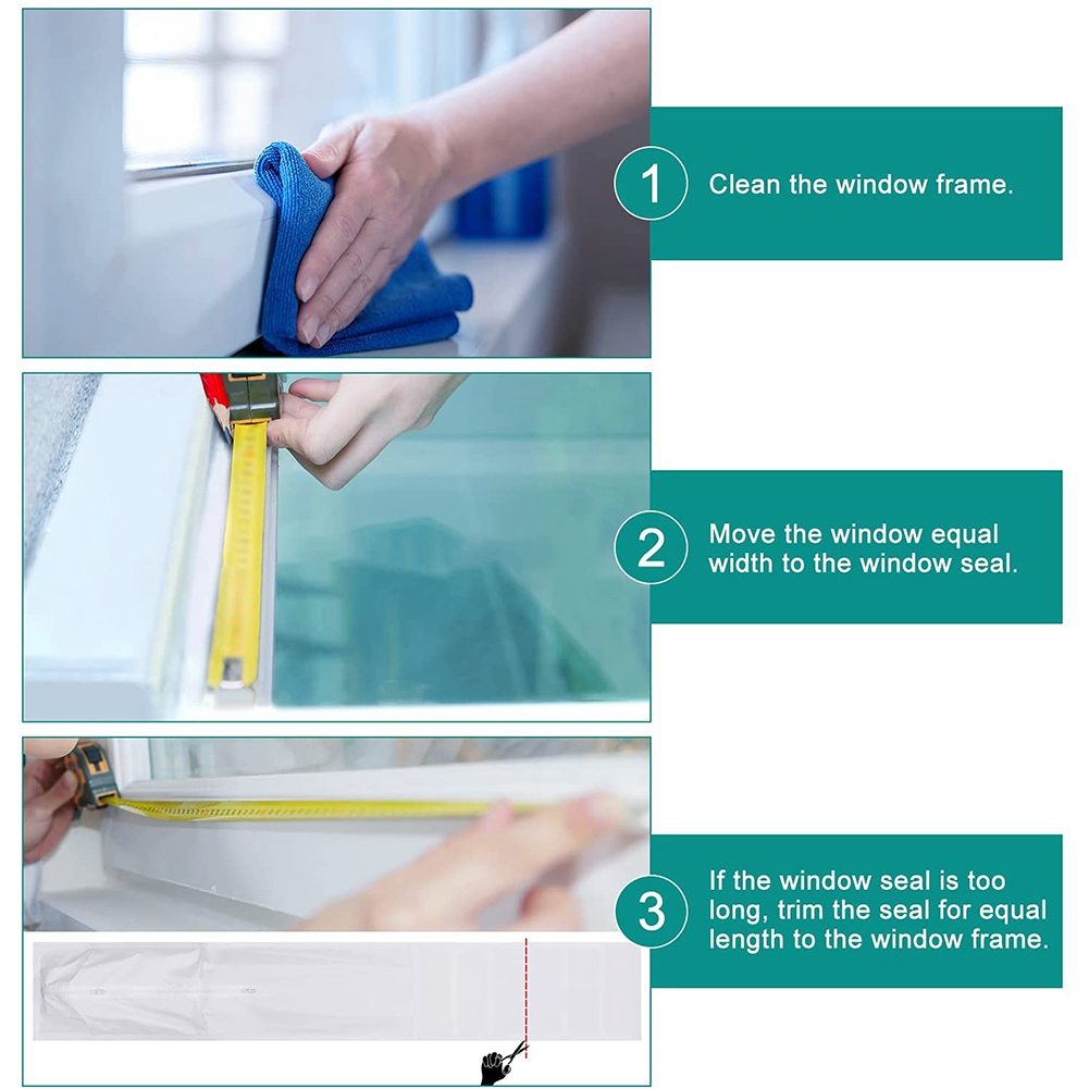 Hung Window Seal for Air Conditioner, AC Unit Kit, for Tumble Dryer. 