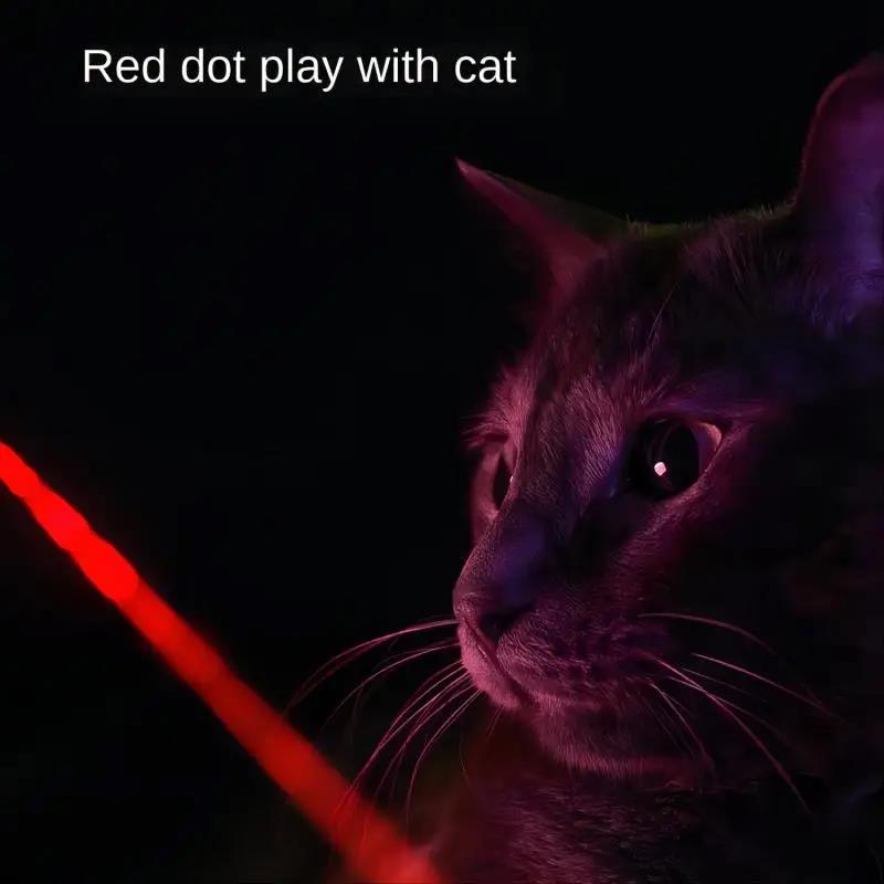 Pet Toys Rechargeable App Intelligent Control Interactive Light Machine Teasing Red Dot Cat Playing Laser Pointer Toy. 