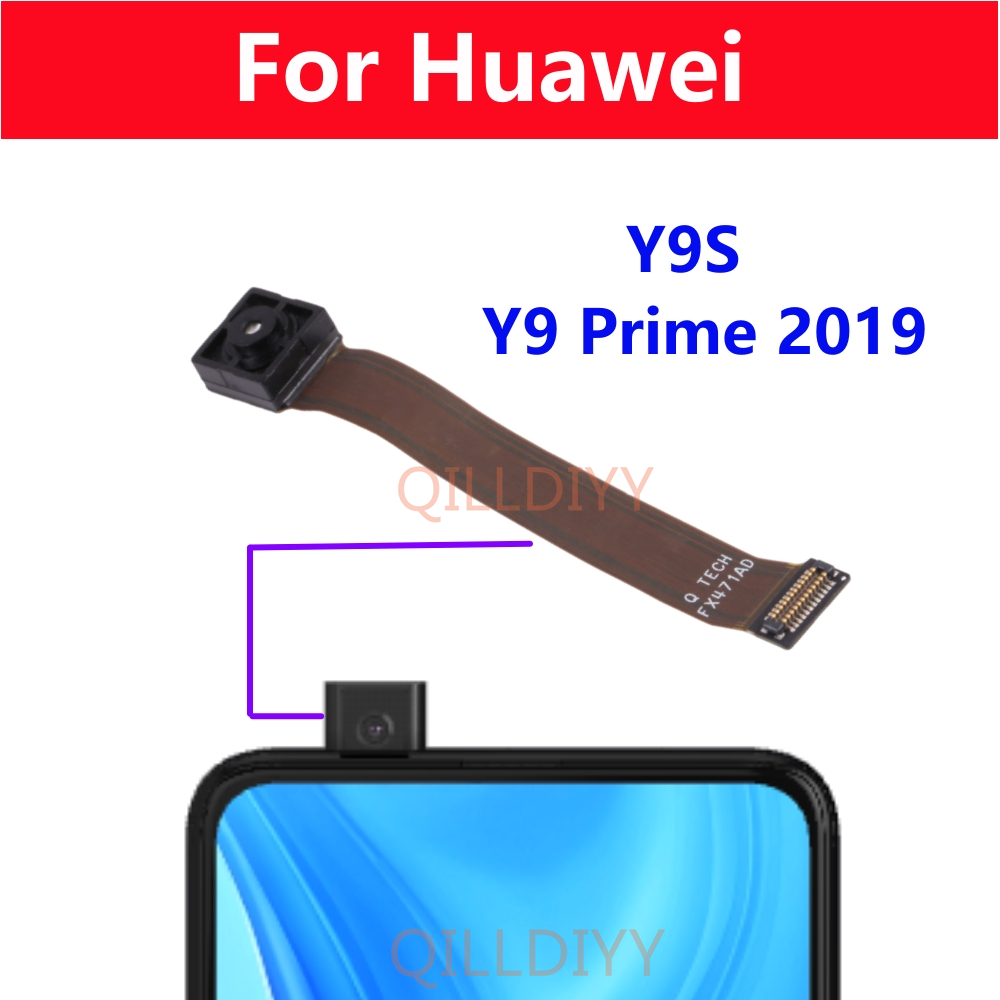 Front Camera For Huawei Y9 Prime 2019/ Huawei Y9s Selfie Facing Camera Module Flex Replacement Spare Parts for Huawei Y9 Prime 2019 Y9S. 