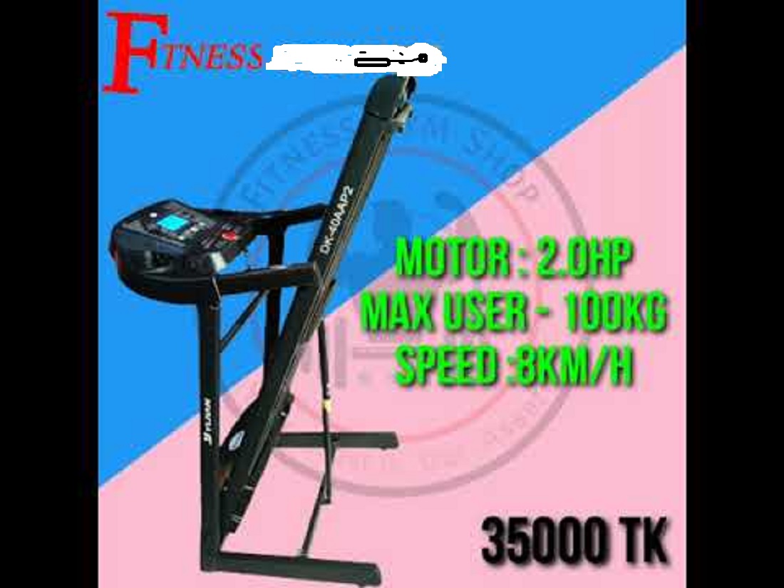 MOTORIZED TREADMILL MODEL DK-40AAP2,,- Black -LARGE. 