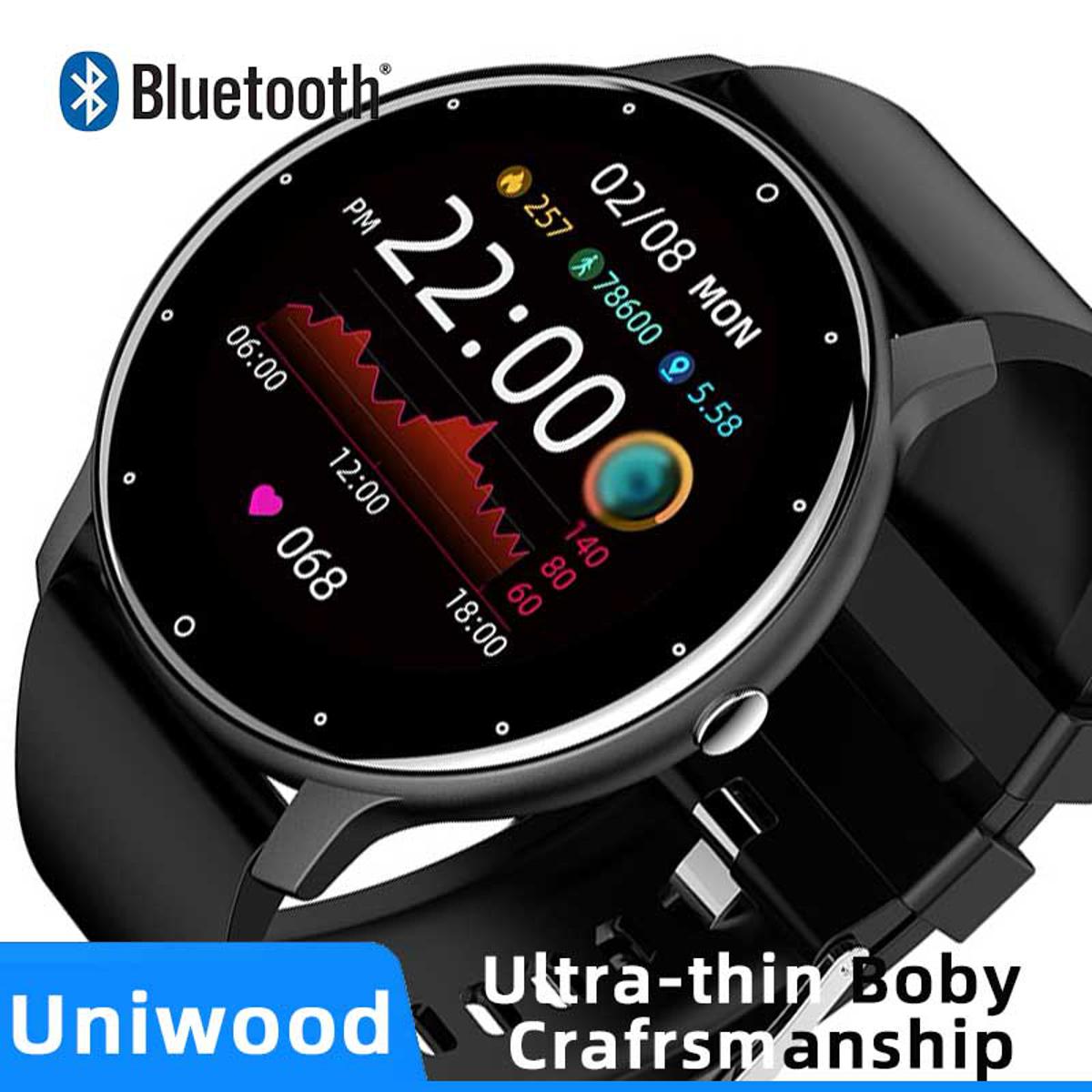 ZL02 Smart Watch IP68 Waterproof Multiple Sports Mode Heart Rate Bluetooth Call Smartwatch for Men Women