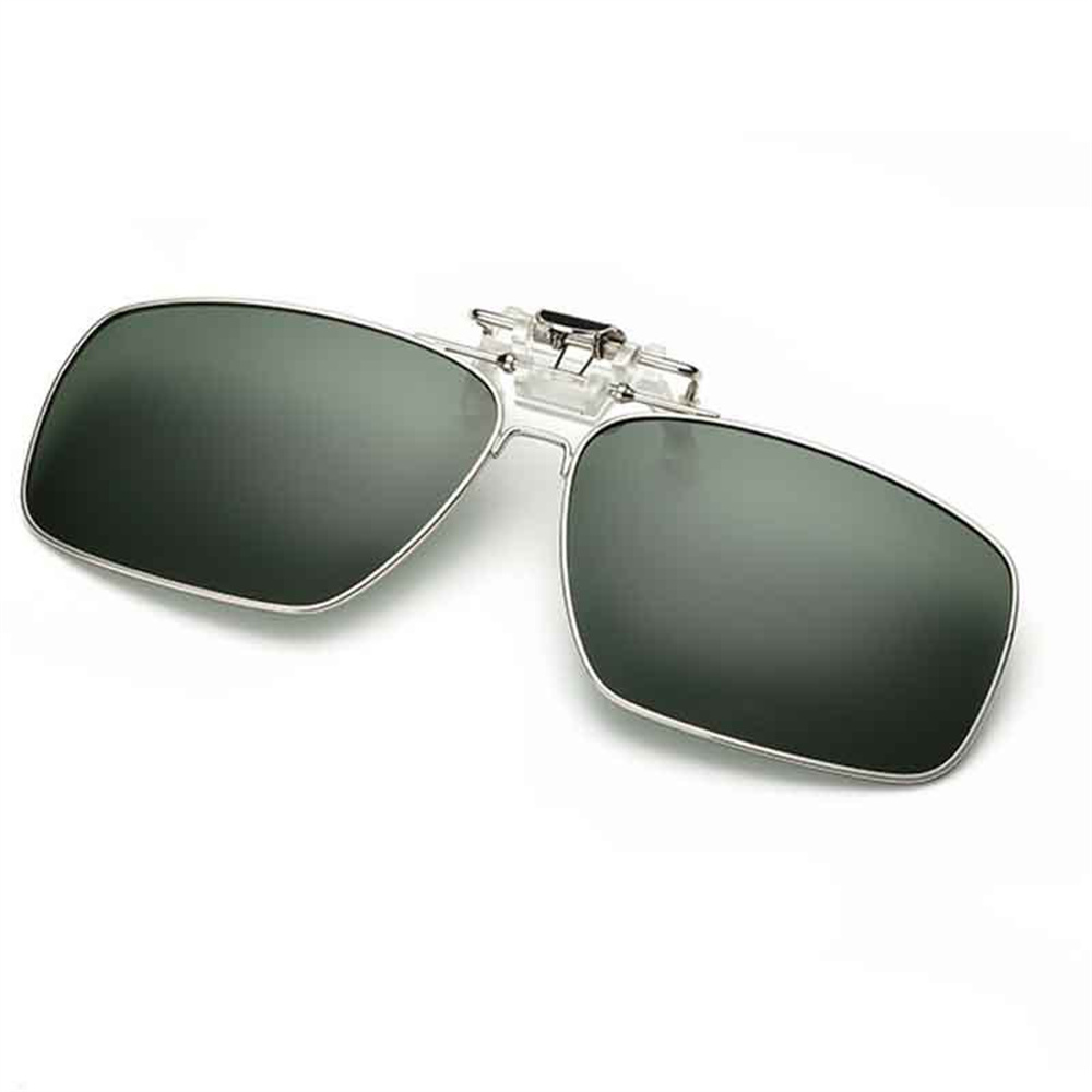Invisible Myopia Clip-On Glasses Versatile Polarized Men'S And Women'S Flippable Frame Sunglasses Can Be Flipped Up With Frame. 