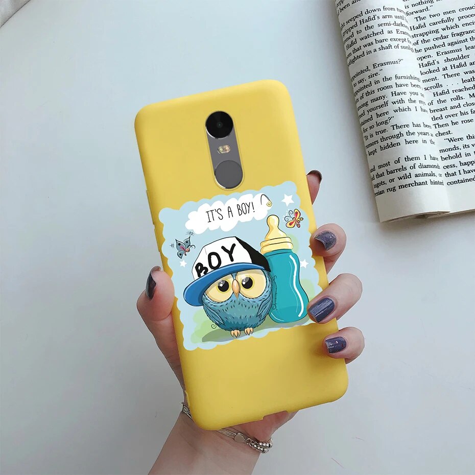 Case For Xiaomi Redmi Note 4 Note 4X Cover Fashion Sunflower Phone Back Coque Bumper on Redmi Note 4 4X Global Version TPU Case. 