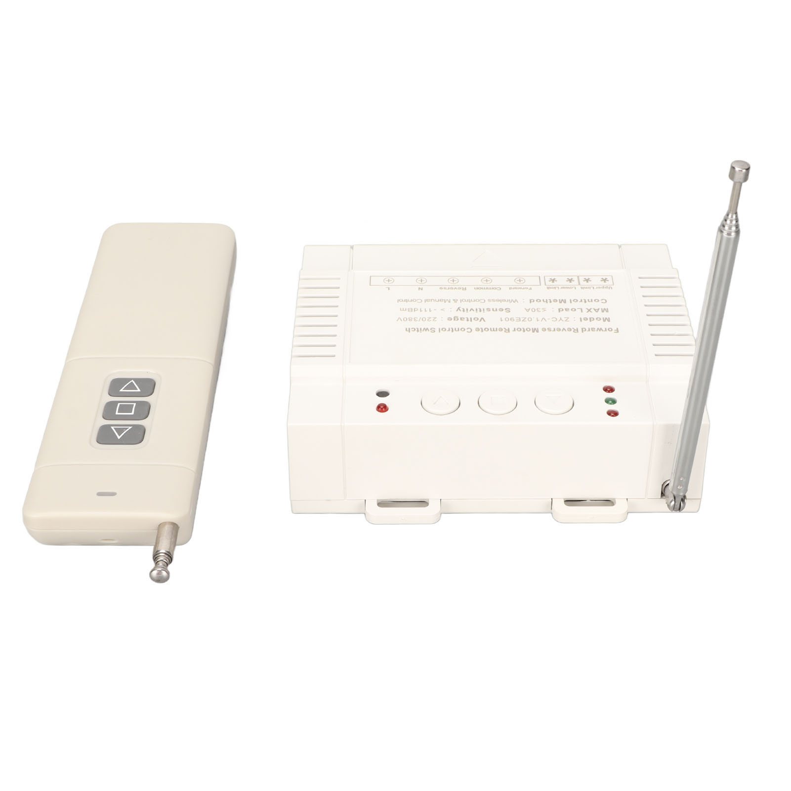Wireless TX RX Limit Switch, 220V 380V 30A Wireless Remote Control Switch Ease Of Control for Fans for Motors. 