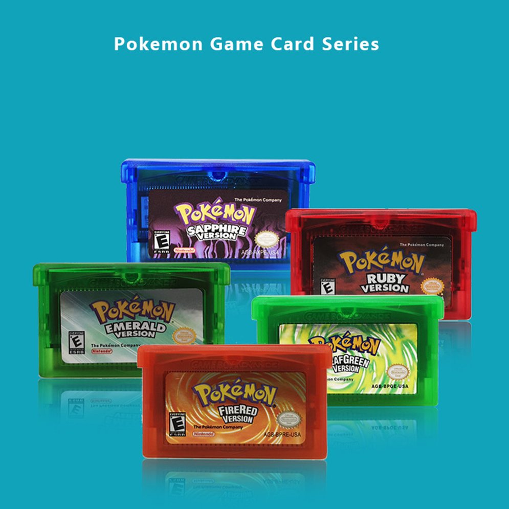 Pokemon Ultra Violet Version Gameboy Advance GBA Multi Colors Classic Game. 