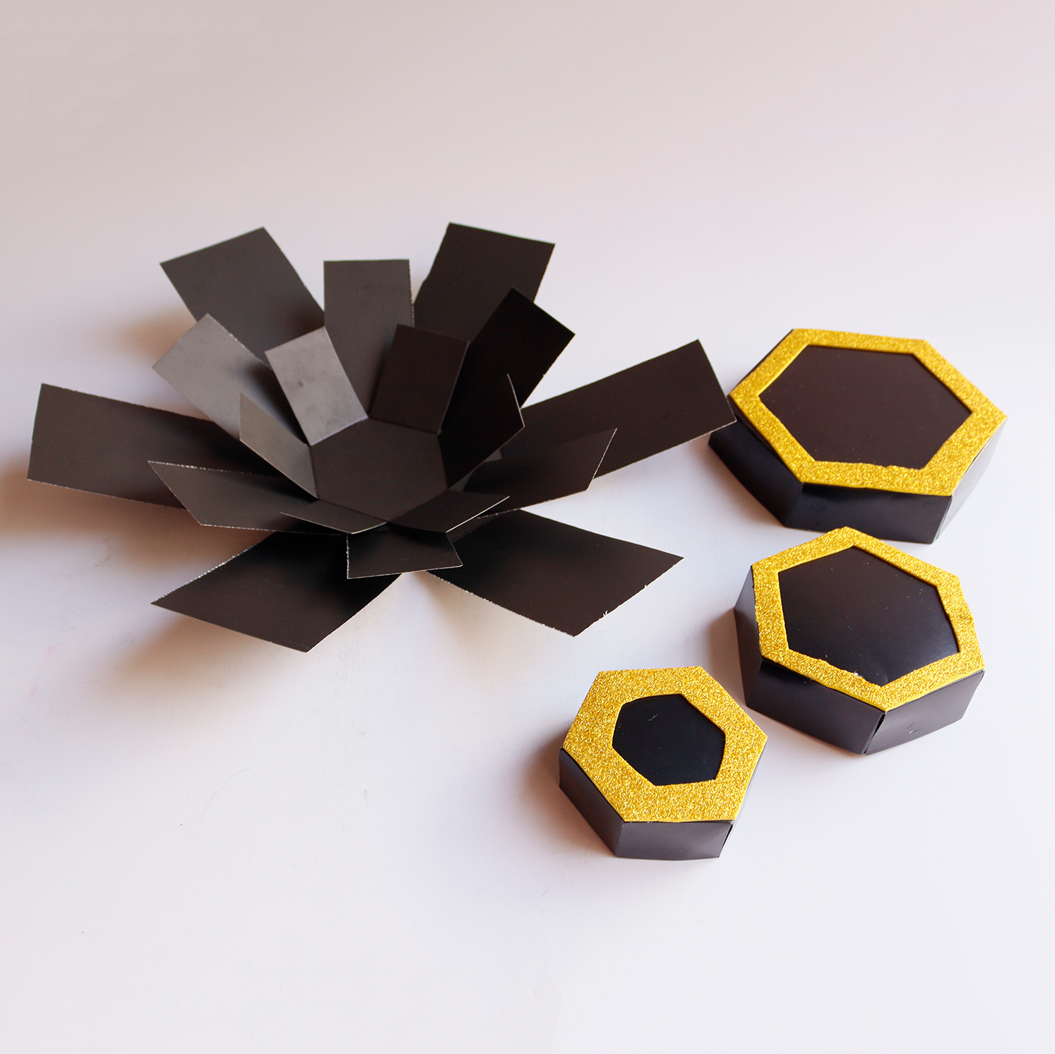 3-7-layer chocolate box for gift  ( WITHOUT CHOCOLATE ). 