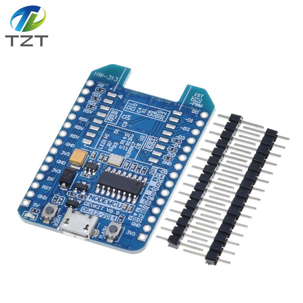 【happy one】ESP8266 ESP12E ESP12F WIFI Internet Development Board CH340G Blue ESP-12E ESP-12F Adapter For NodeMCU V3 Rated. 