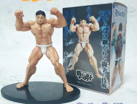Baki the Grappler hanma baki Hanma Yujirō Hanayama Kaoru Jack Hanma Action Figure Model Collection Toys 22CM kunminghaoming. 