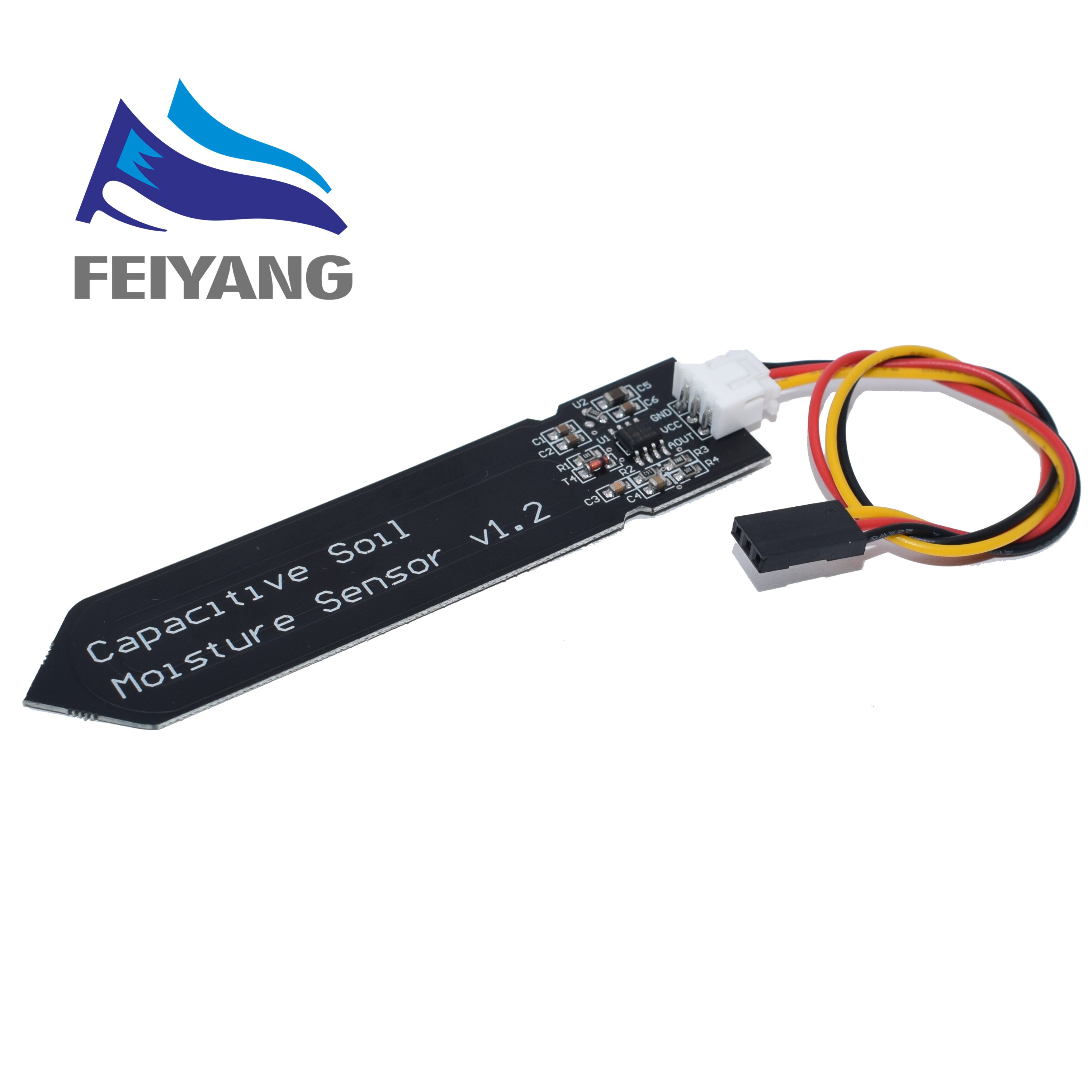 10PCS apacitive soil moisture sensor Corrosion Resistant wide voltage wire Analog Capacitive Soil Moisture V1.2. 