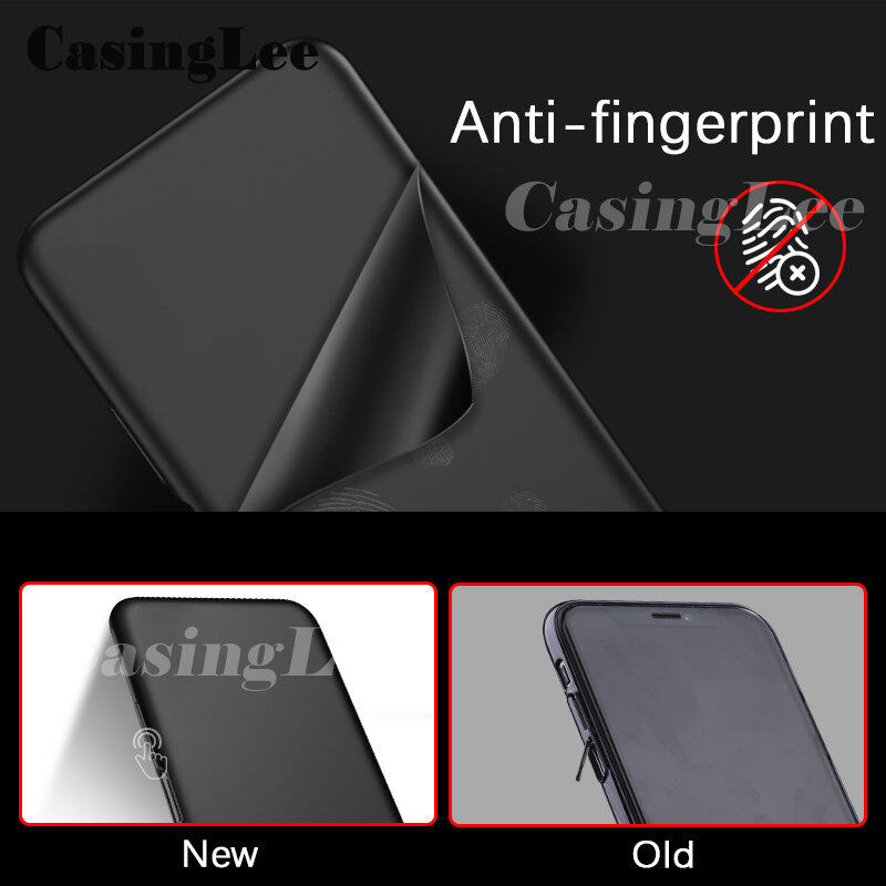 For Galaxy J7 Plus case Ultra Thin Smooth silicon Matte Back Soft Cover Casing hp Samsung J7 Plus Phone case cover. 