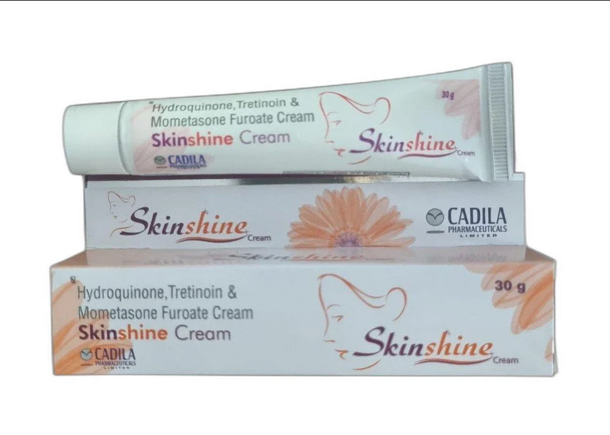 30 gm,Cadila Skinshine Hydroquinone Tretinoin Mometasone Furoate Cream, For Personal,