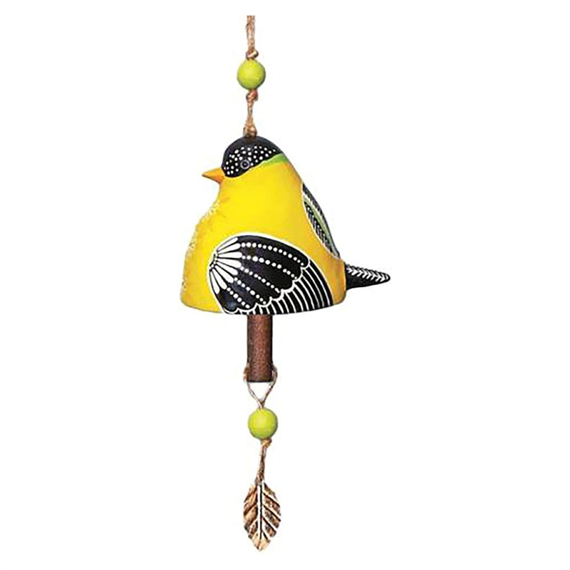 FORIDE Bird Song Bell Garden Decoration Bird Song Bell Wind Chime Music Hanging Wind Chimes Chimes Bird Song Hanging Bell,E