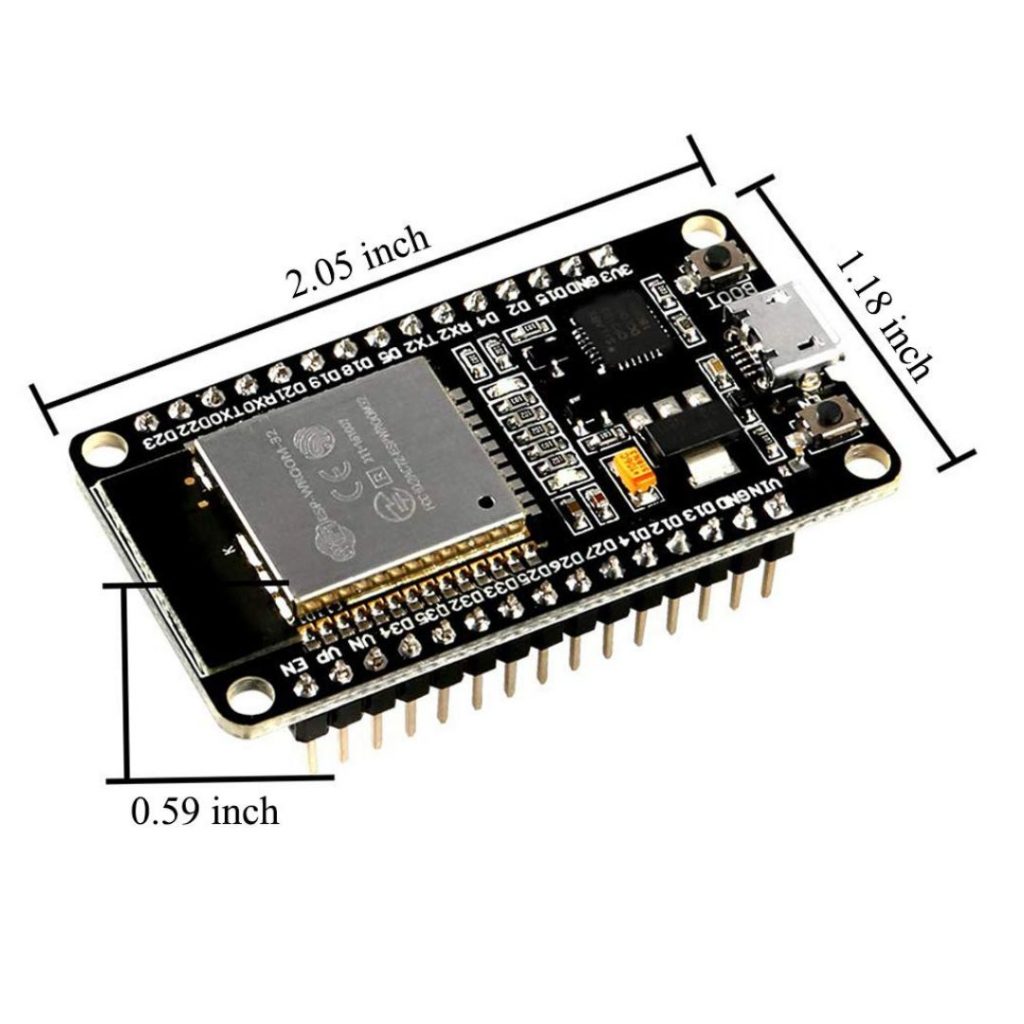 ESP32 ESP-WROOM-32 30Pin NodeMCU-32S Lua WiFi Bluetooth Development Board Serial Bluetooth Compatible Module. 