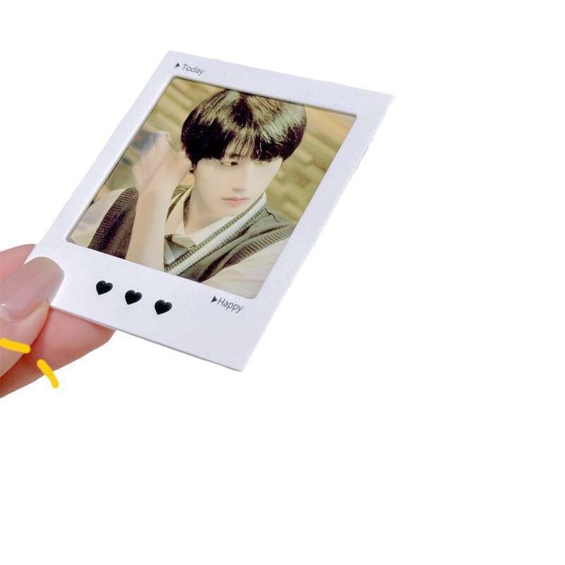 Same Instagram high transparency reversal film paper Polaroid transparent card travel photo check-in gift. 
