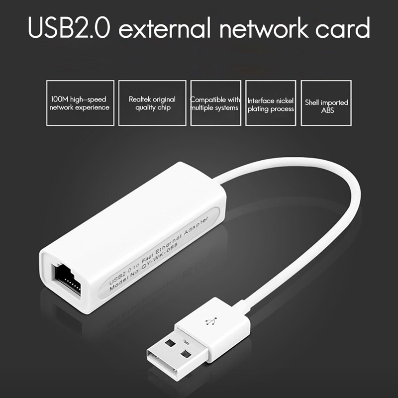 NEW-USB2.0 20Cm AX88772C Ethernet LAN Adapter Cable For Win95 OSR2/98/98Se/ME/2000/XP/NT3.5. 