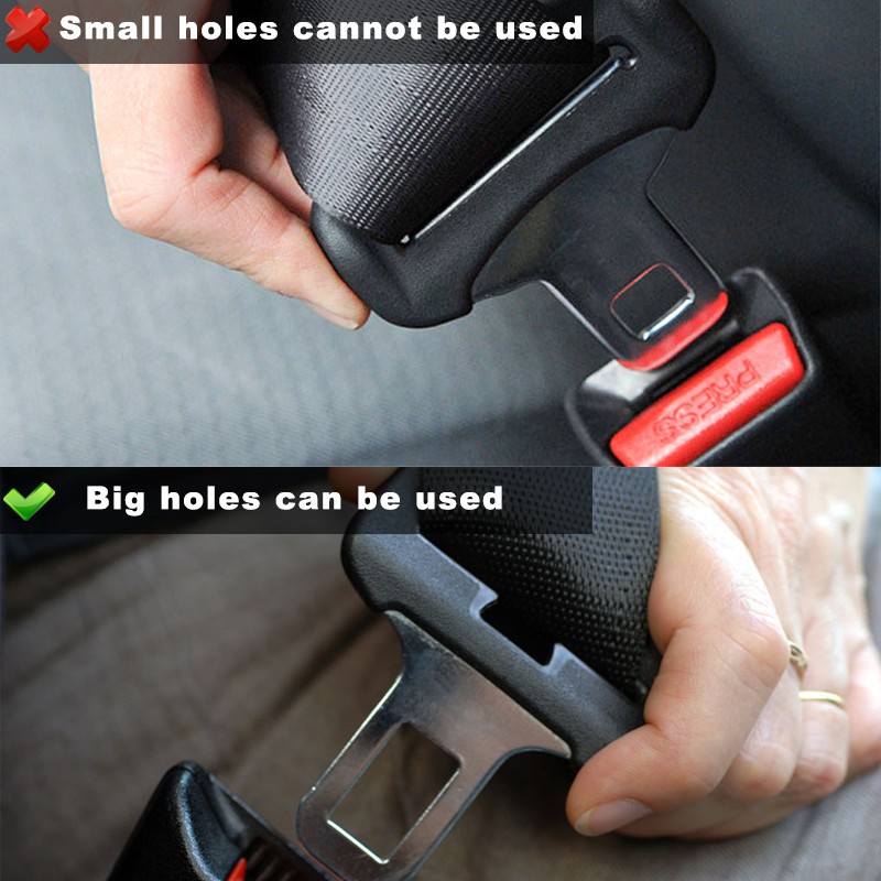 2 pieces for Lexus CT ES IS GS LS LX RX UX NX CT200h es200 es300 is200 is250 is300 gs300 rx300 nx200 Car seat belt extension buckle silencer buckle. 