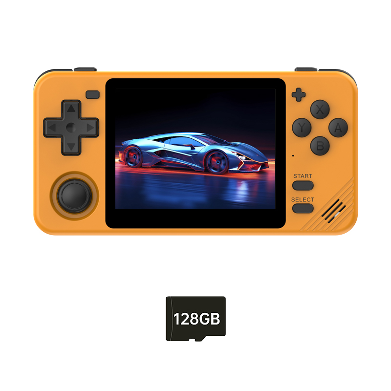 NEW POWKIDDY RGB10X Handheld Game Console 3.5 Inch 4:3 IPS Screen ArkOS Opendinglinux Gaming RK3326 Children's Gifts. 