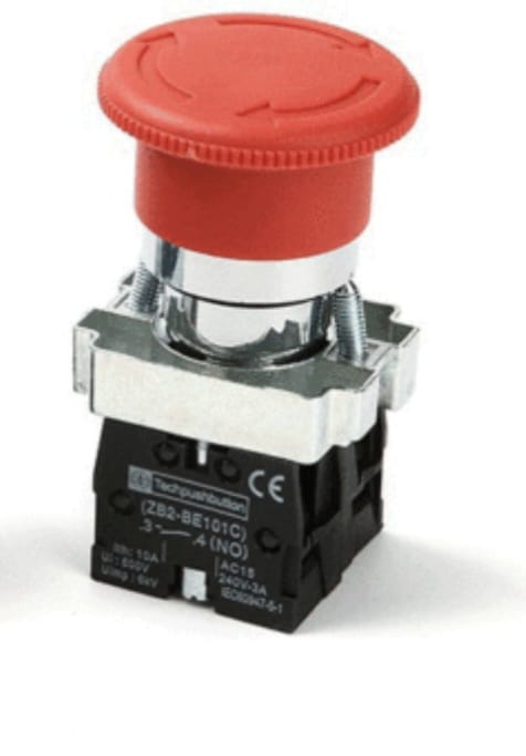 Emergency Stop Switch. 