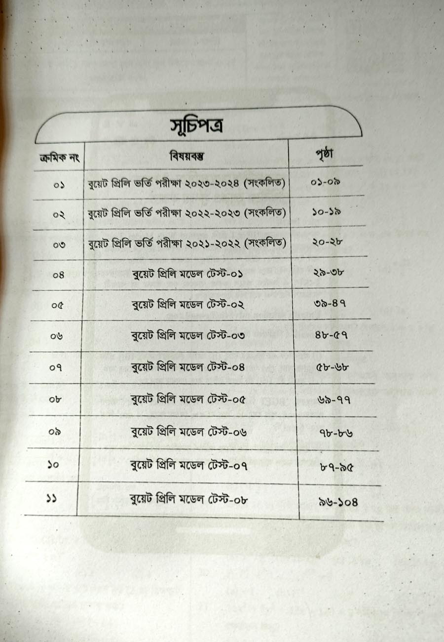 Udvash BUET Question Bank With Model Test 2024-25. 