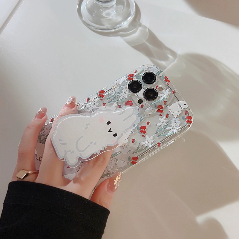 Phone Rabbit Grip Holder XS Cute 0 X XRSE 202 Mini for iPhone 14 Pro Max 1312 11 15 7 8 Plus Case. 