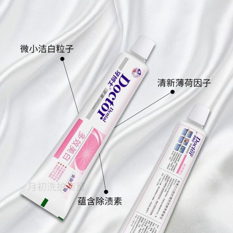 Dr. Tooth Toothpaste 220g Multi-Effect Whitening Mint Fragrance Type Fresh Breath Whitening Teeth Cleaning Oral Wholesale