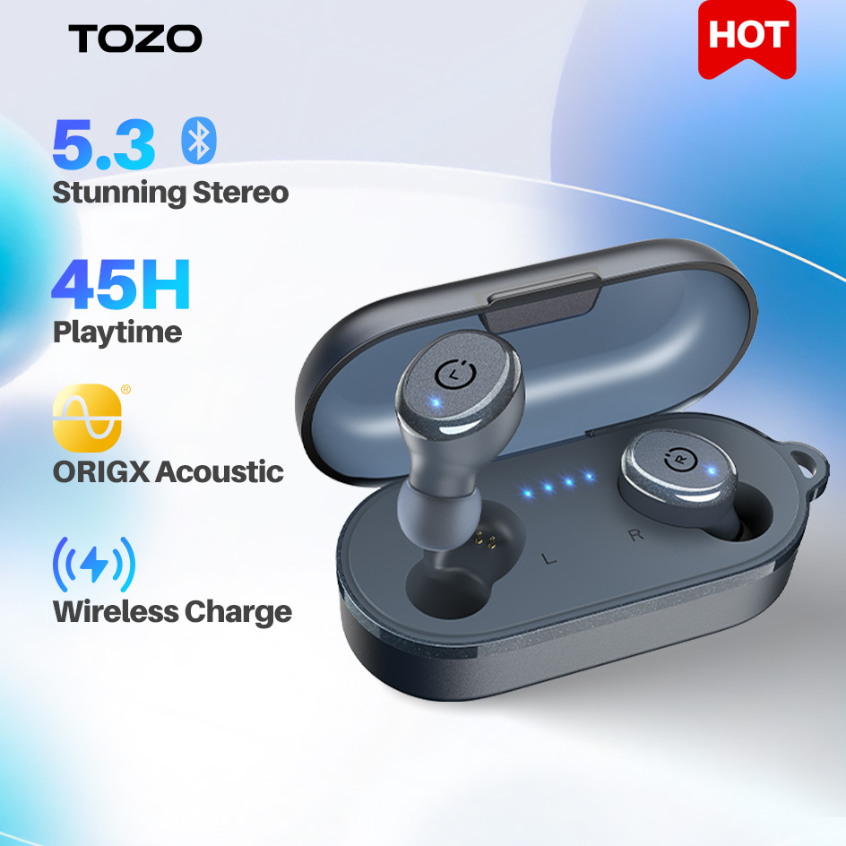 Bluetooth Headphones TOZO T12 Wireless Earbuds Bluetooth