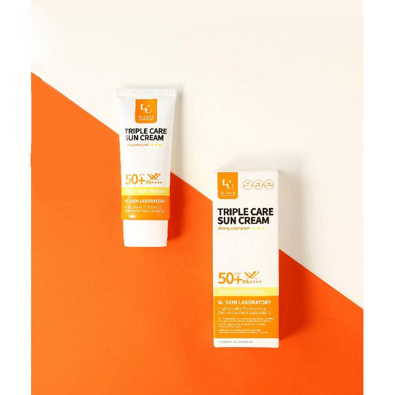 W.Skin Laboratory Triple Care Sun Cream SPF50+ PA++++. 