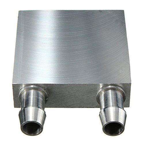 Aluminum Water Cooling Block for CPU Graphics Radiator Heatsink- 40*40*12. 